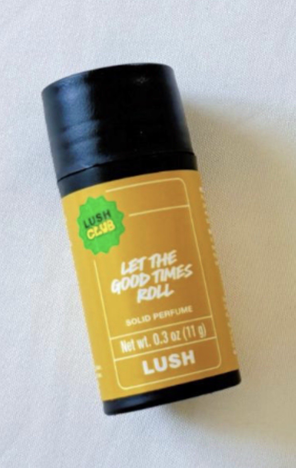 Lush Let The Good Times Roll Solid Perfume LIMITED EDITION New Sealed