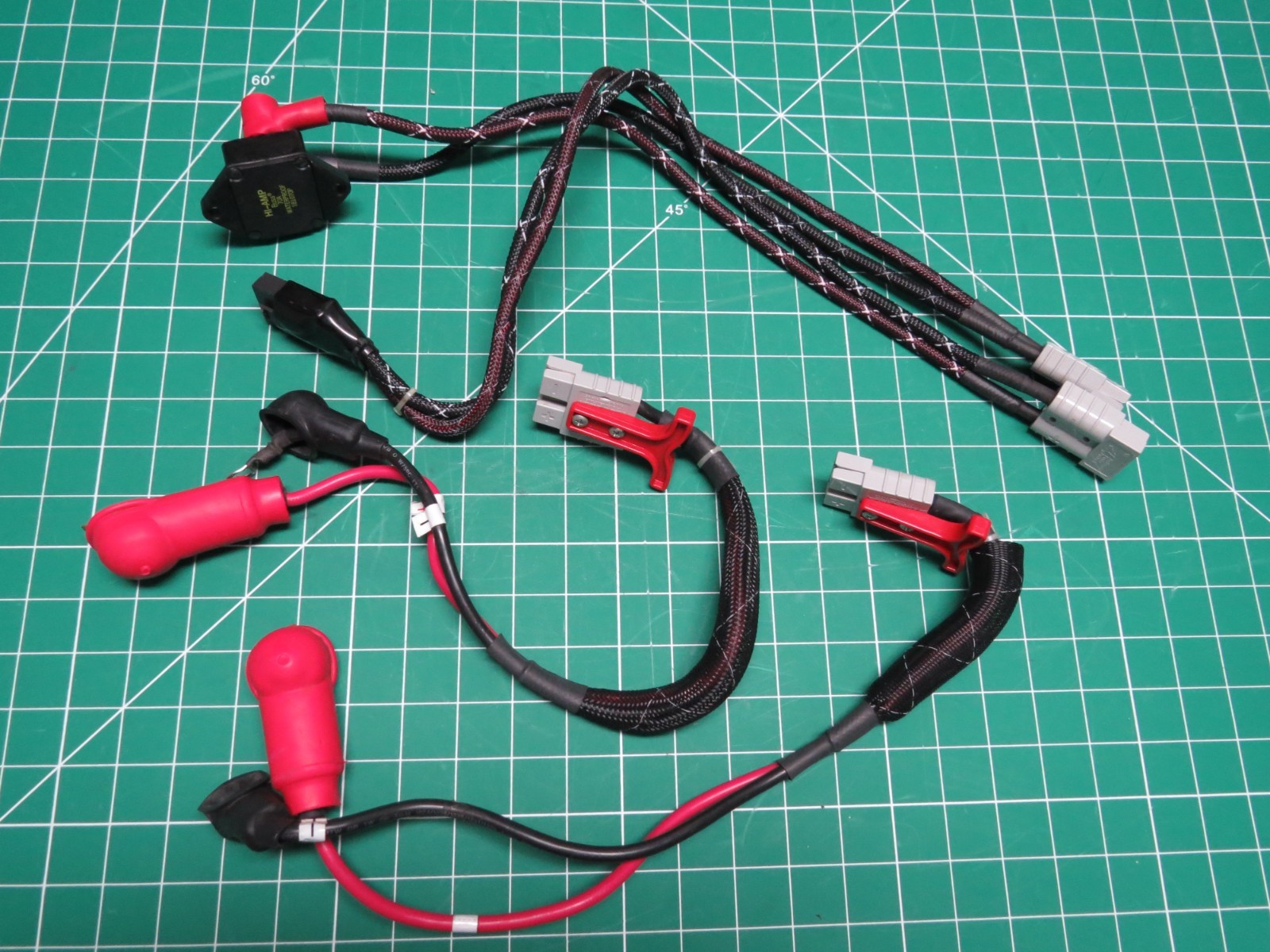 OEM Pride Quantum 6000 Power Chair Battery Power Harness w/HI-AMP Buss 70A Fuse