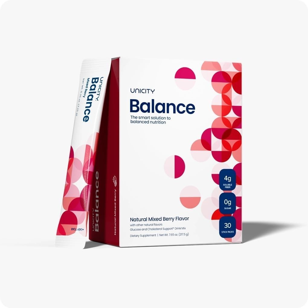 Unicity Balance Mixed Berry Stick Packs (30 Count) 7.67 Ounce (Pack of 1)