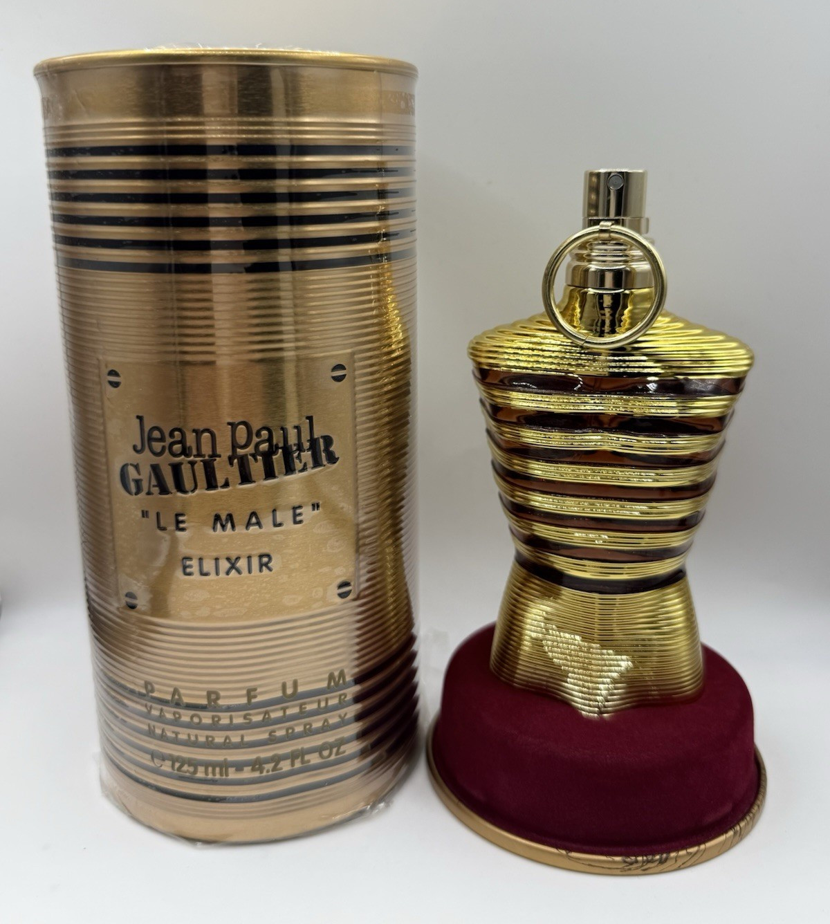 ” 2x Jean Paul Gaultier Le Male Elixir Parfum Spray, 4.2 fl oz. “