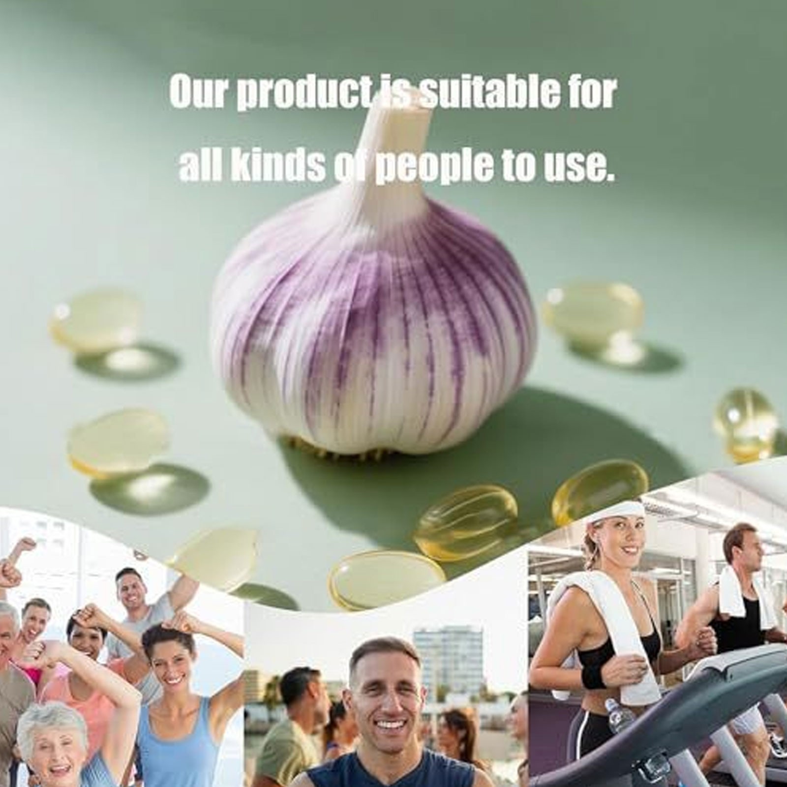 2Pack Elare Aged Garlic Extract, 300 Softgels, 7500mg Odorless Heart & Immune