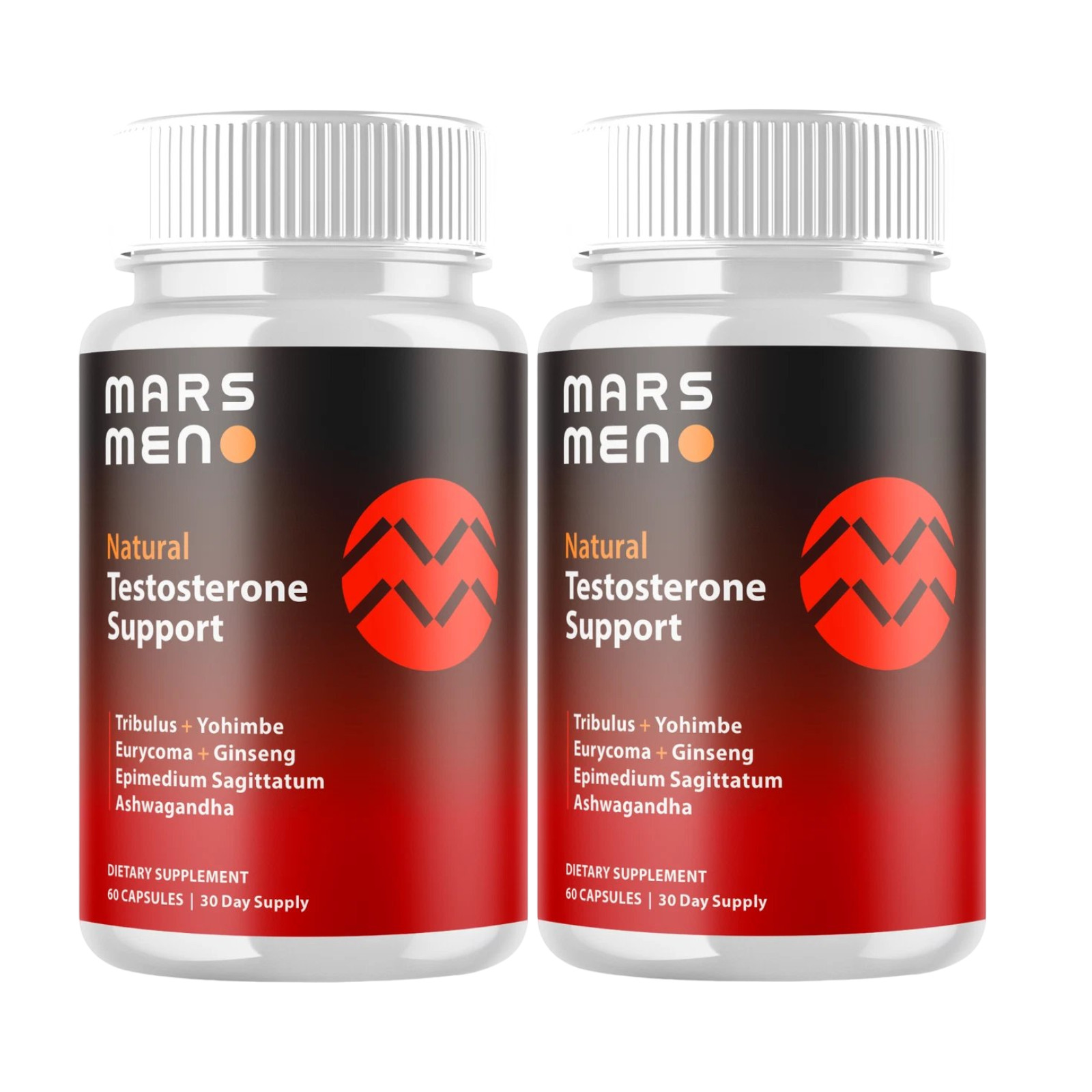 2-Pack Mars Men Capsules – MarsMen for Men Health Capsules – 120 Capsules
