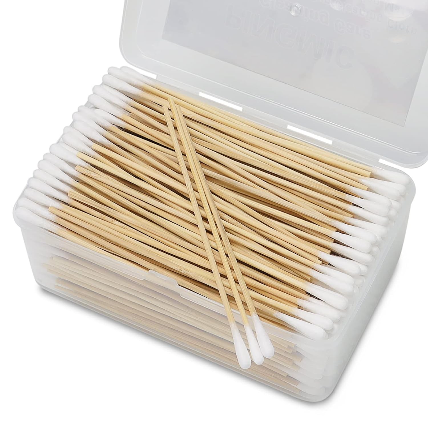 300/500 Cotton Swab Applicator Q-tip Swabs 6″ Extra Long Bamboo Handle Cleaning