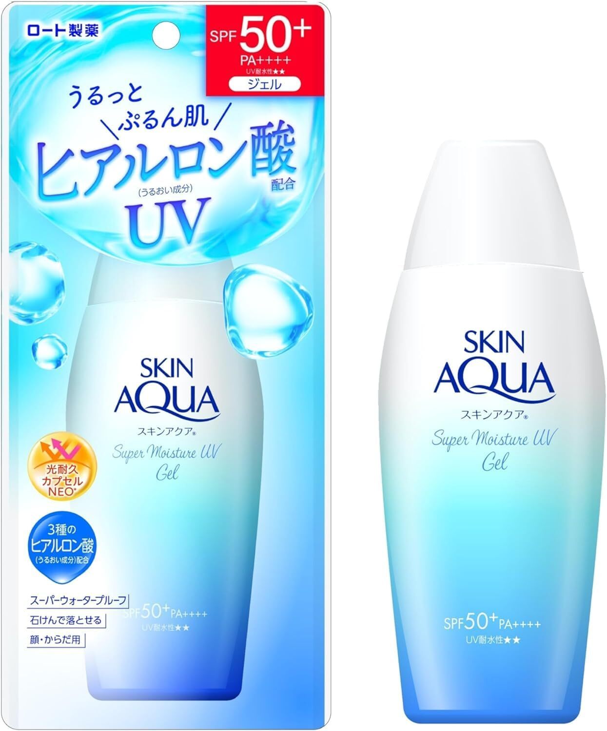 Rohto Skin Aqua Super Moisture Gel Uv Spf50+ Pa++++110G