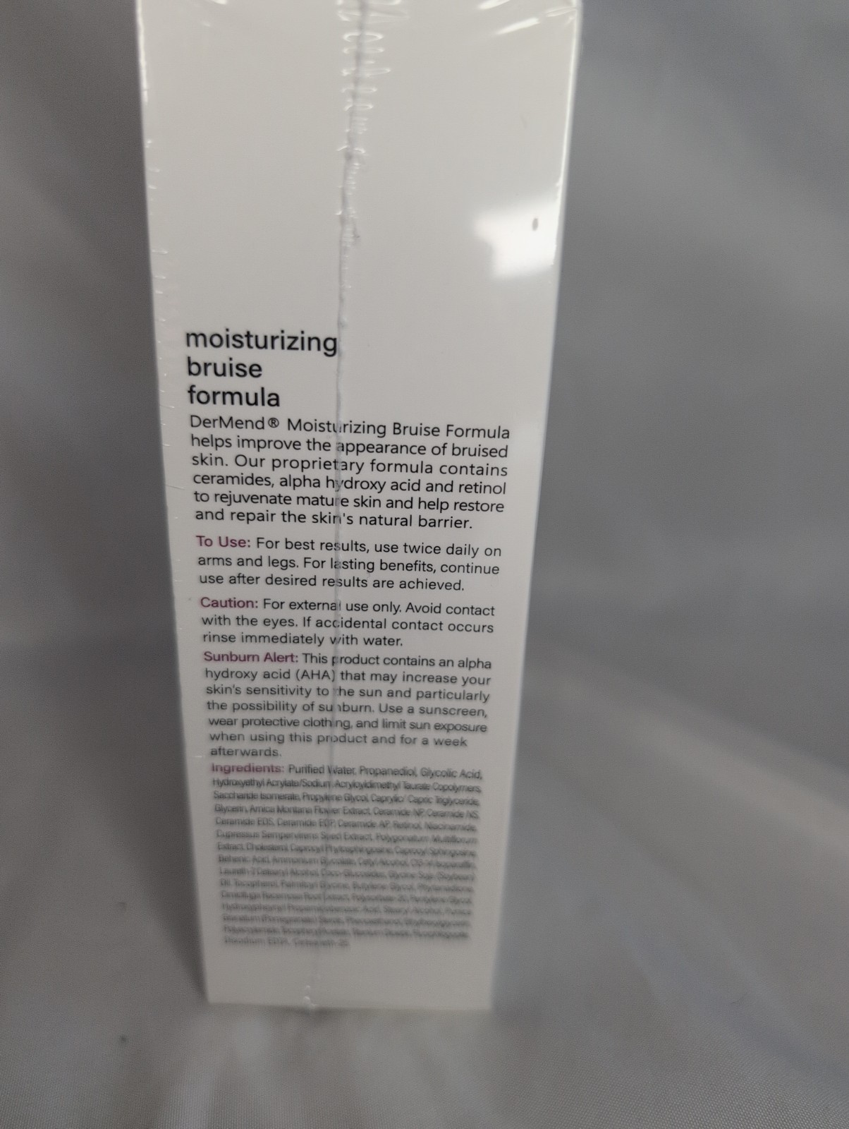 3 Pack – Dermend Moisturizing Bruise Formula Cream