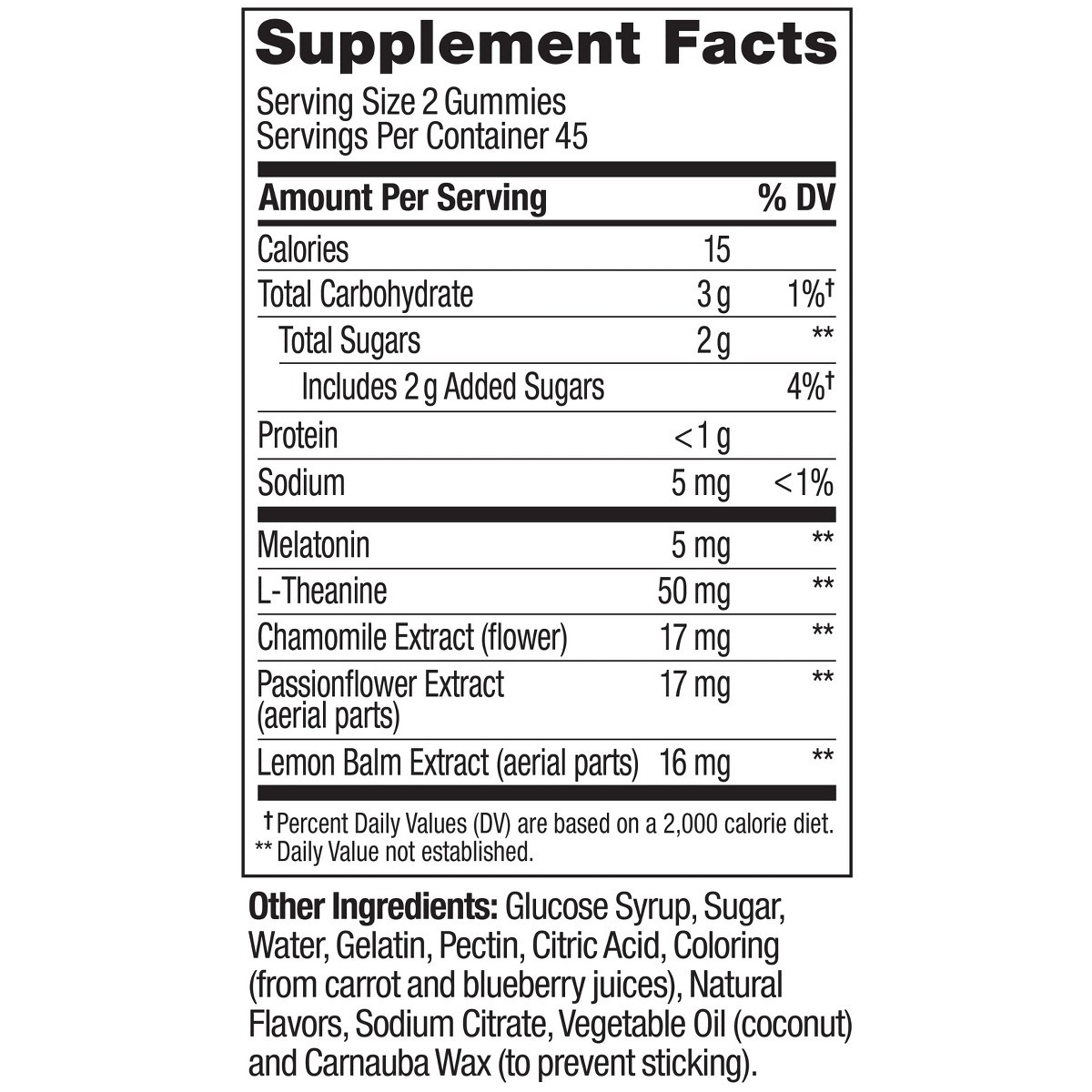 OLLY Extra Strength Sleep Multivitamin Gummies – Blackberry Zen – 90ct