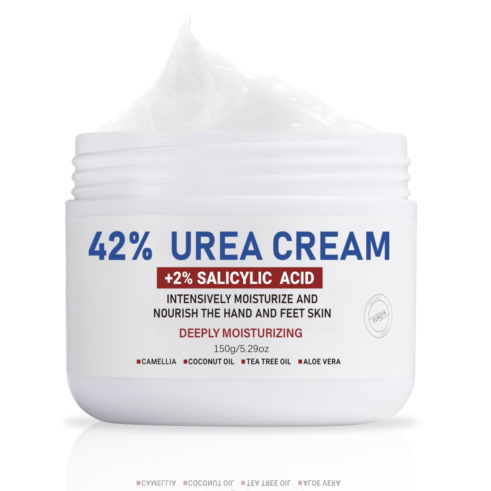 OUKEYA Urea 42% Plus 2% Salicylic Acid Repair Foot Cream For Dry Skin Cracked