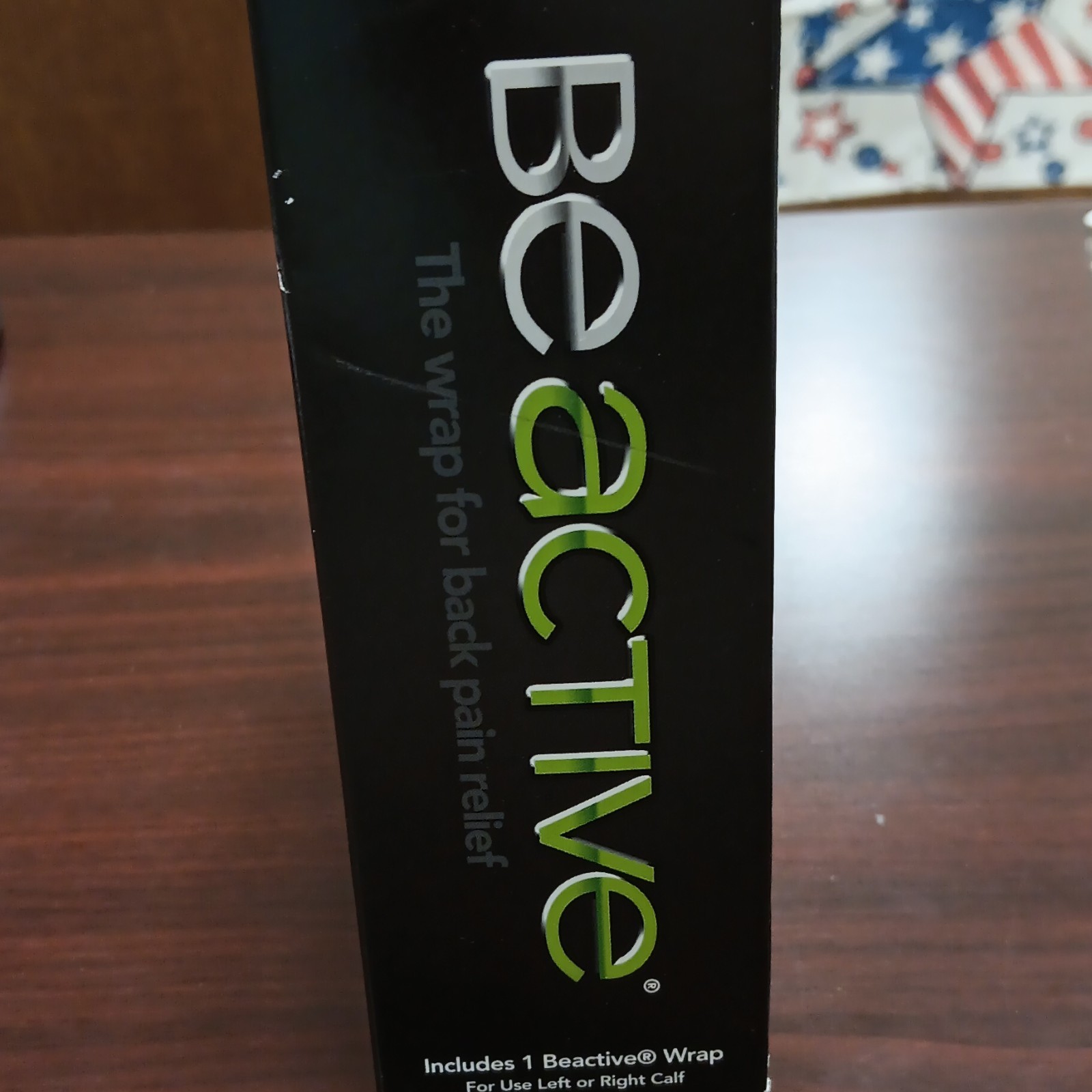 BeActive Wrap Adjustable Calf Wrap for Back Pain Relief One Size Black TV