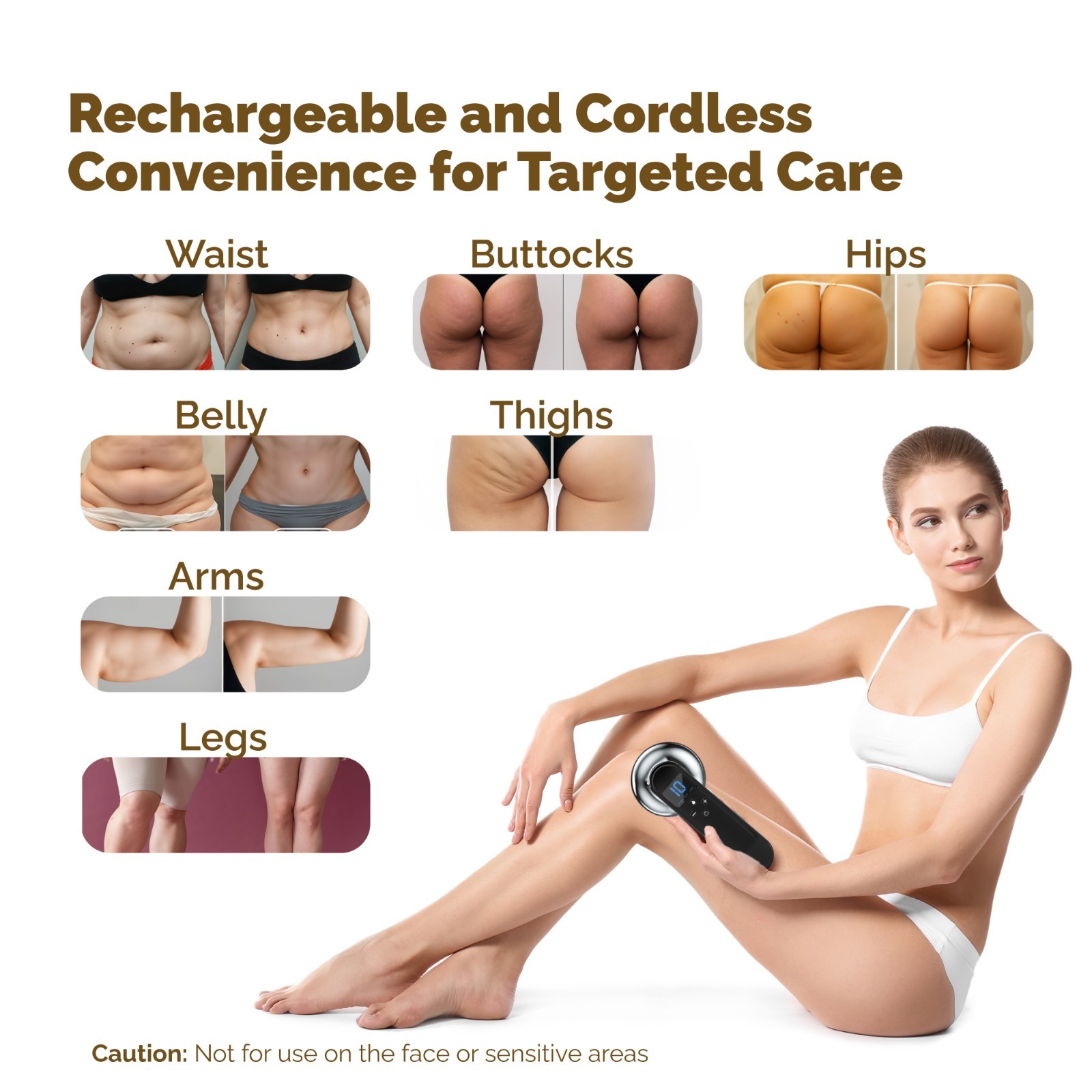 Body Sculpting Cellulite Massager Machine – Fat & Skin Anti-Cellulite Device