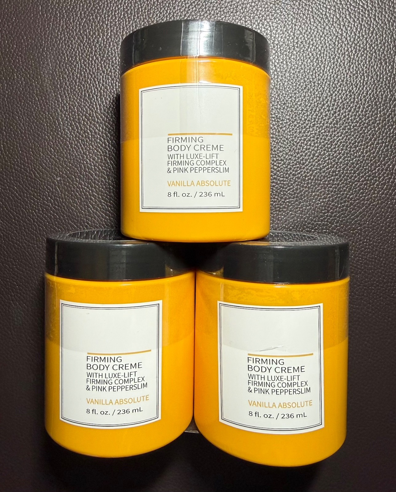 Champagne Lift Firming Body Cream, with Pink Pepperslim 8 Fl Oz each -Pack of 3