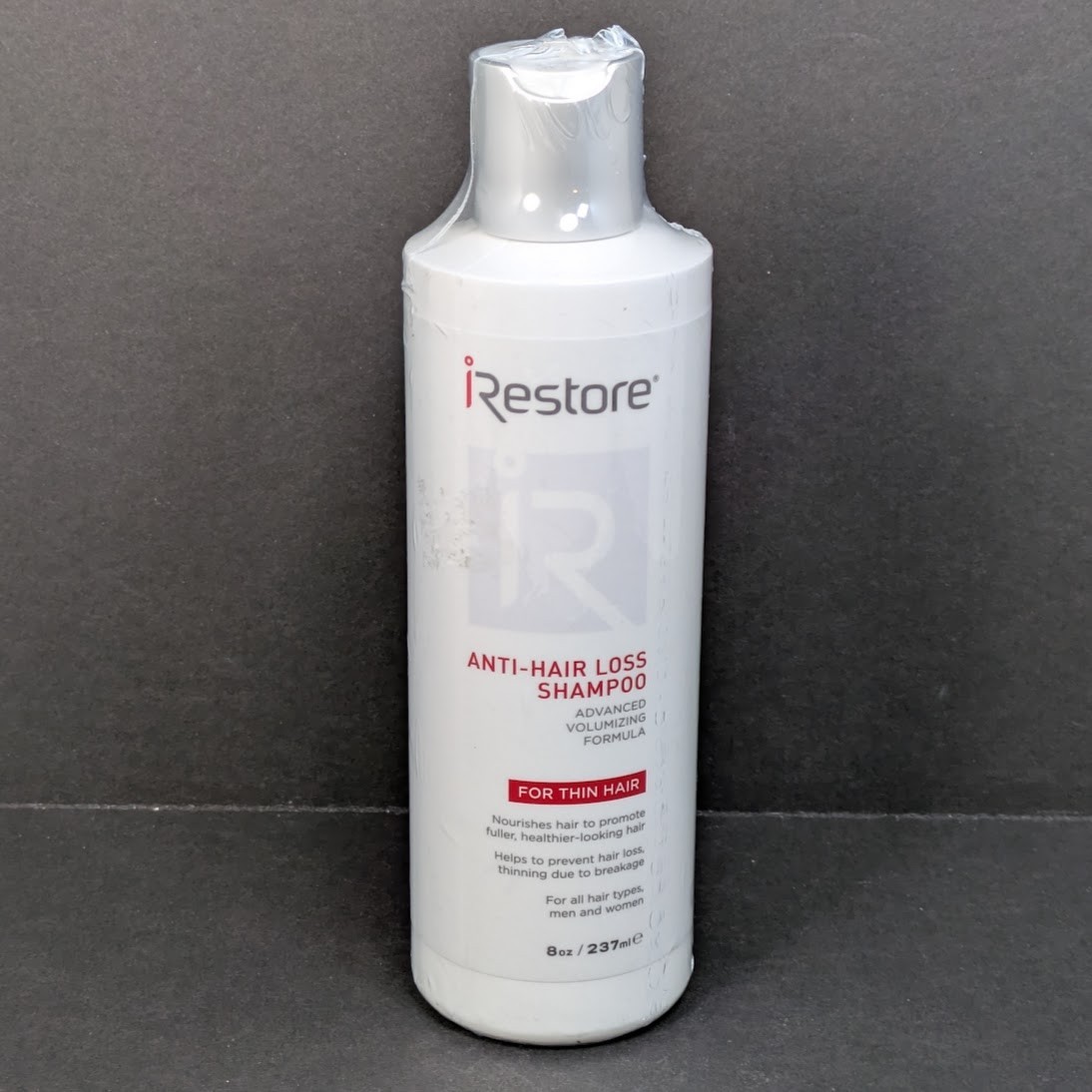 iRestore Anti-Hair Loss Shampoo Thin Advanced Volumizing 8oz Antioxidants Sealed
