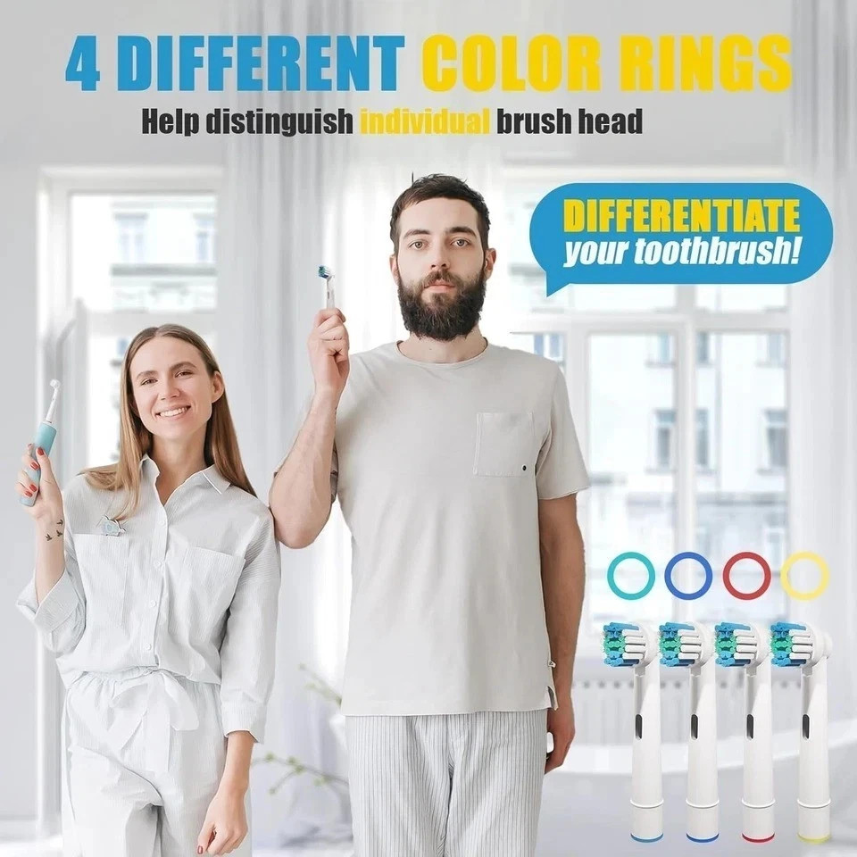 Replacement Toothbrush Heads Electric Brush Compatible For Oral B Braun Models