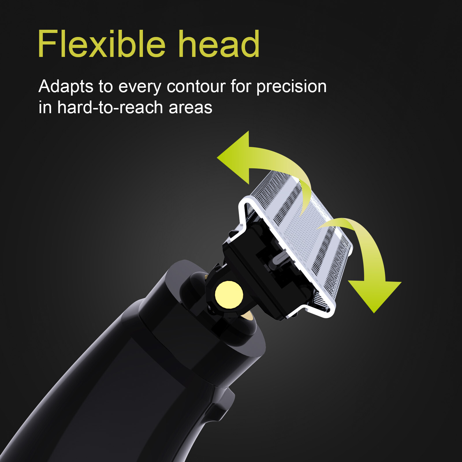 4PCS Replacement Head Blades for Philips Norelco OneBlade QP210/80 QP220 QP2520