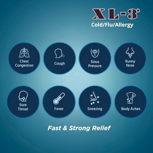 XL-3 Xpect Mucus Relief, Thins and Loosens Mucus, 20 Count (Pack of 1)