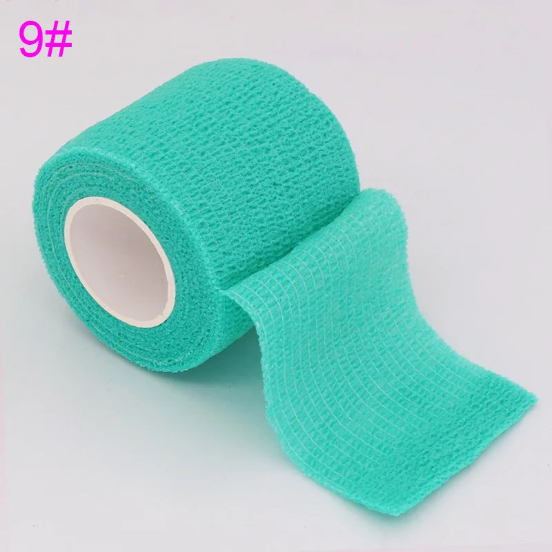 18 Colors Self Adhesive Elastic Sports Bandage Wrap Athletic Support Tape