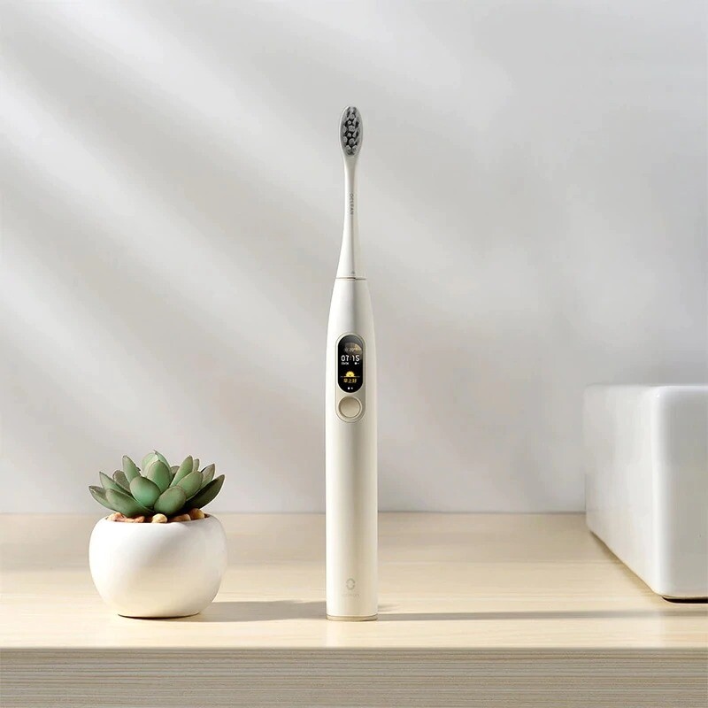 Electric Adult Toothbrush Global Version Oclean X IPX7 Waterproof, Touch Screen