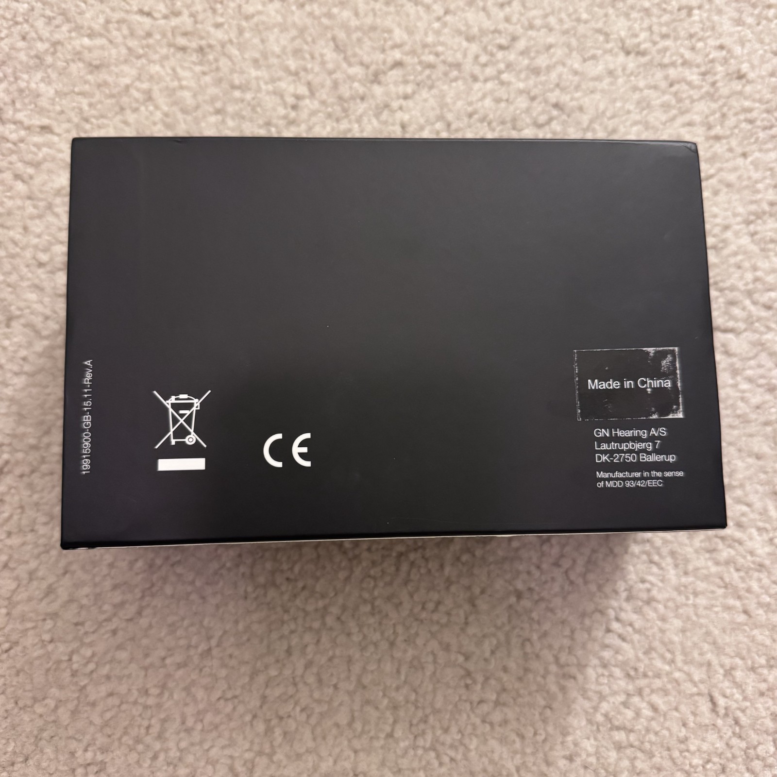 GN Micro Mic Bluetooth Mic ReSound, Jabra & Beltone Hearing Aids. Open Box