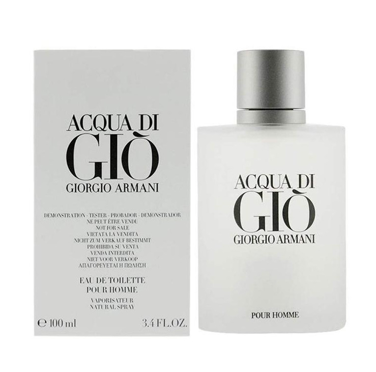 Giorgio Armani Acqua Di Gio 3.4oz Men’s Eau de Toilette New Testeur