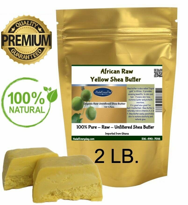 Raw African Shea Butter – 100% Pure Unrefined Natural Organic From Ghana Bulk