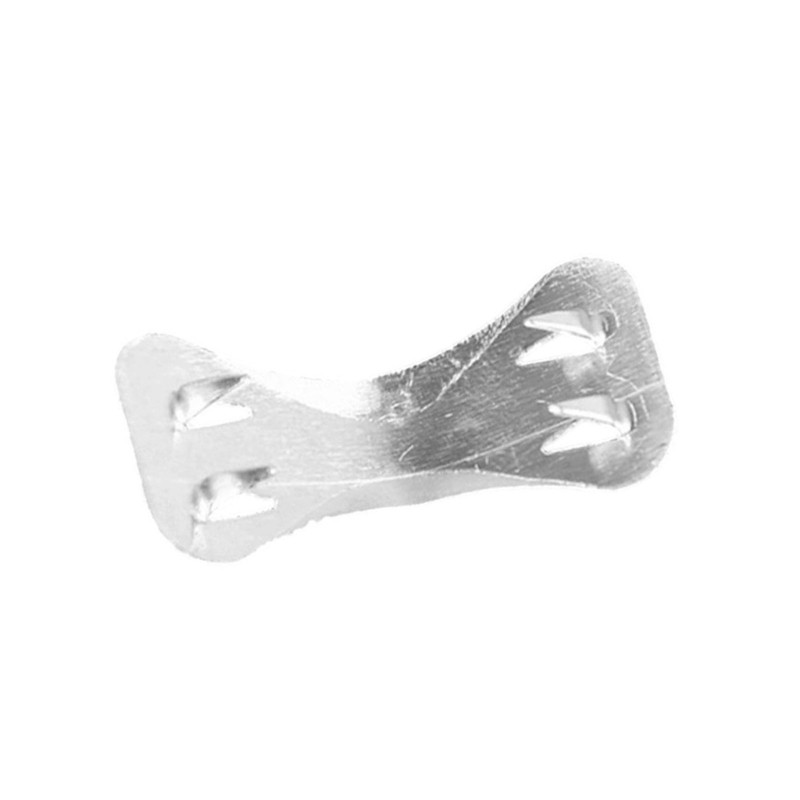 100 Pcs Stretch Metal Clasps Elastic Aluminum Bandage Clips for Bandages