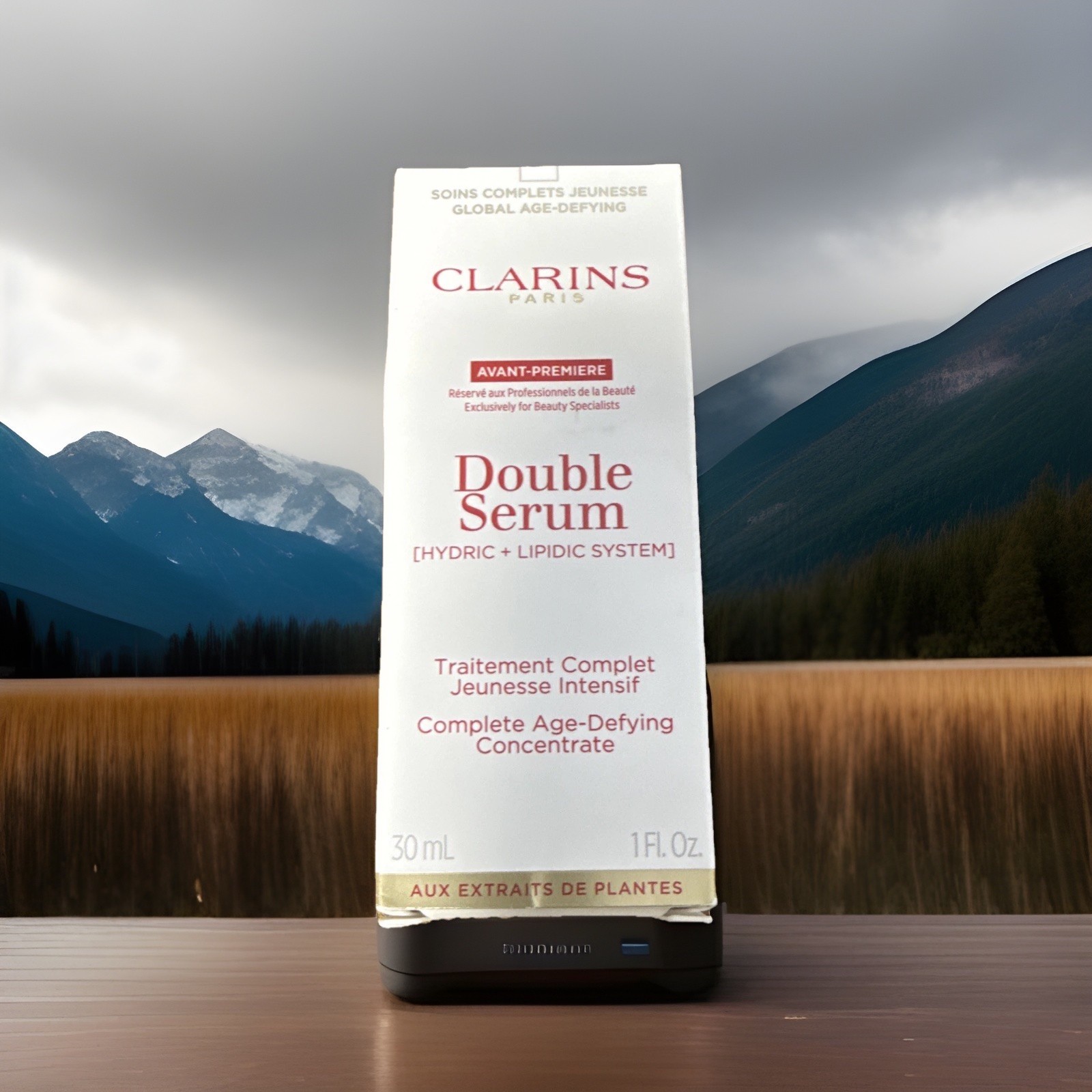 Clarins Double Serum Complete Age-Defying Face Serum Concentrate, 1 fl oz