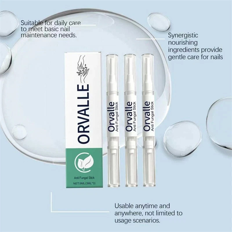 3PCS Orville Nail Fungus Pen Anti Fungus Infection Nail Care Repair Pen Toenail
