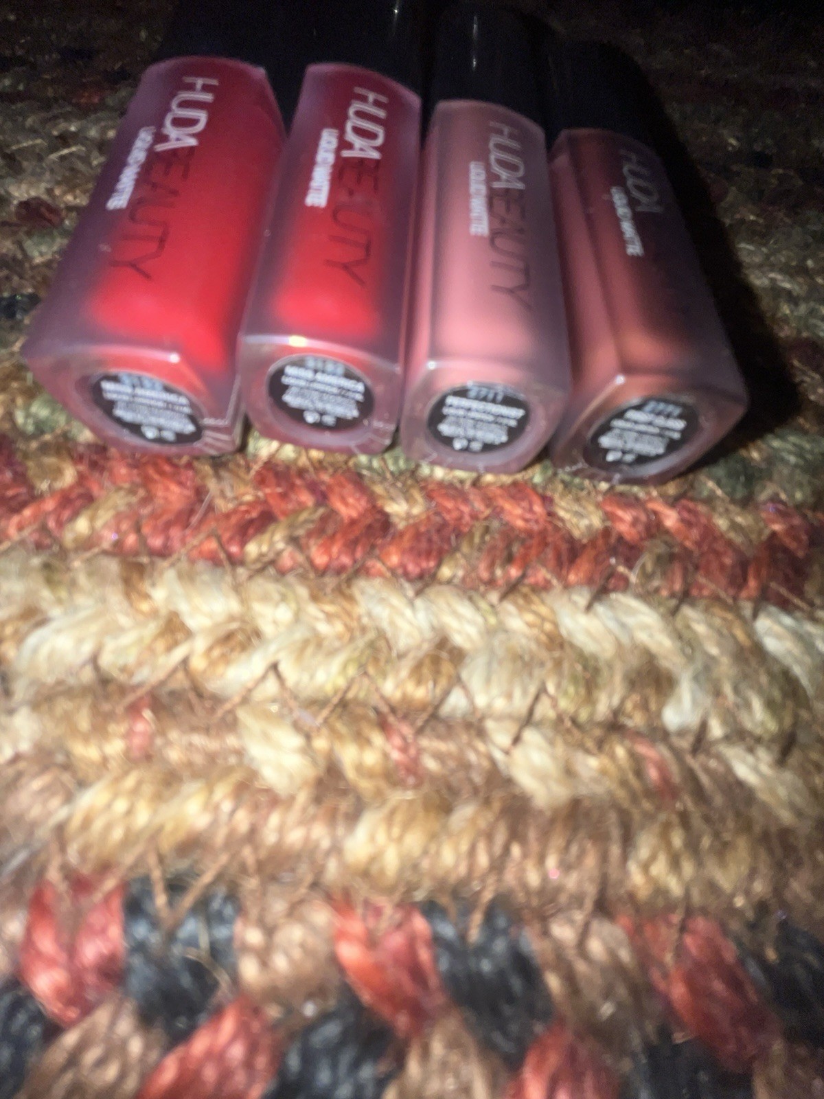 HUDA BEAUTY-LIQUID MATTE LIP STICK-BUYER CHOICE OF SHADE-NIP/SEALED
