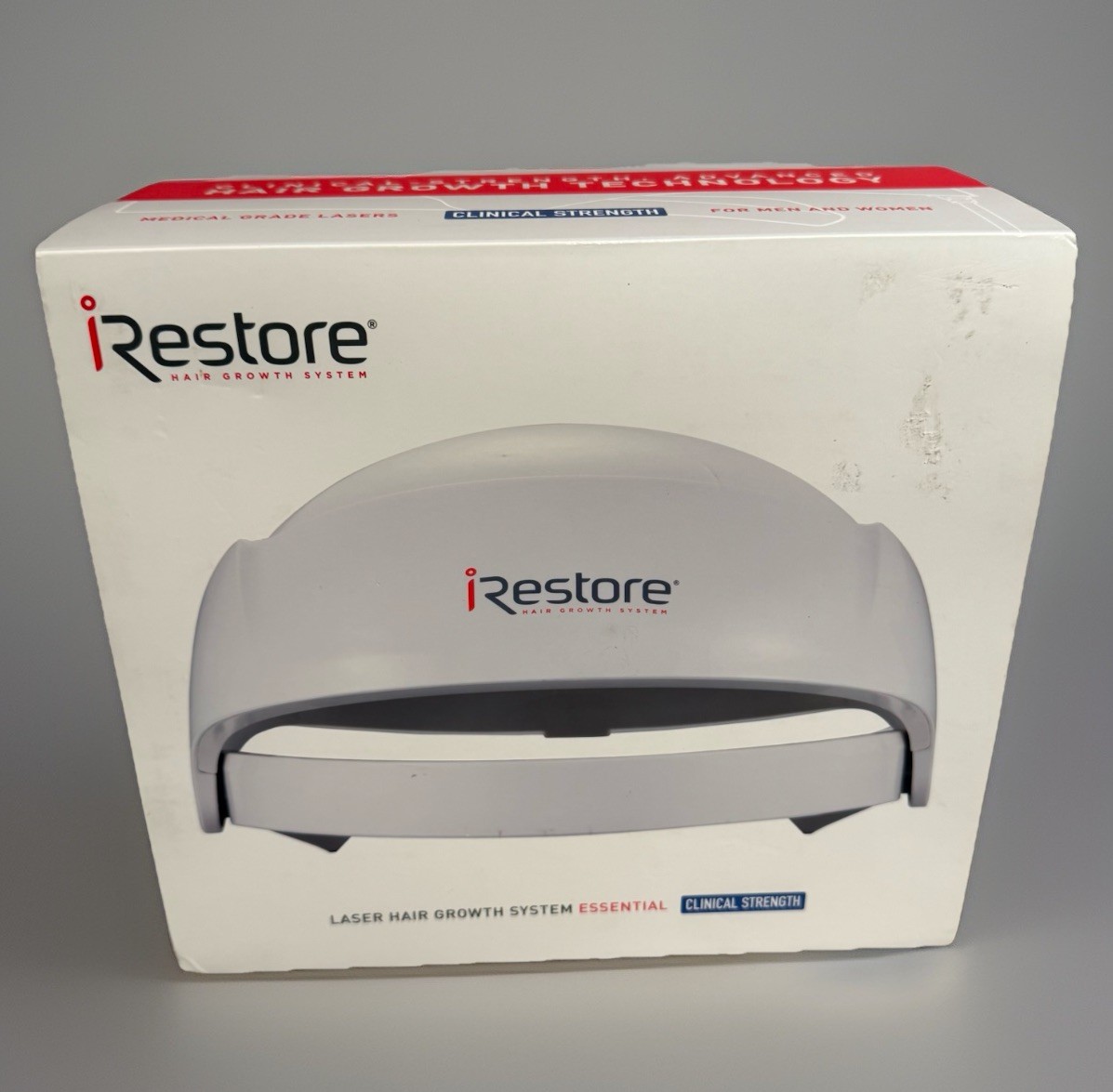 iRestore Essential ID-500-P Laser Hair Growth System Helmet FDA Clear 120 Diodes
