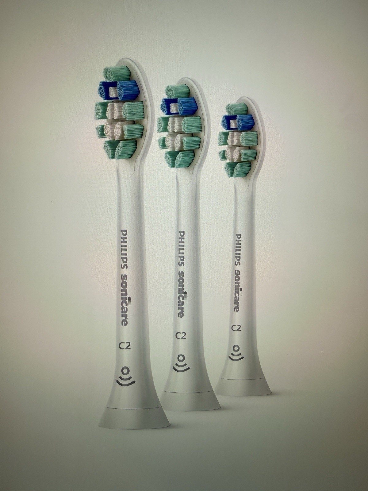 Philips Sonicare C2 Optimal Plaque Control Tooth Brush Replacement Heads 3PACK