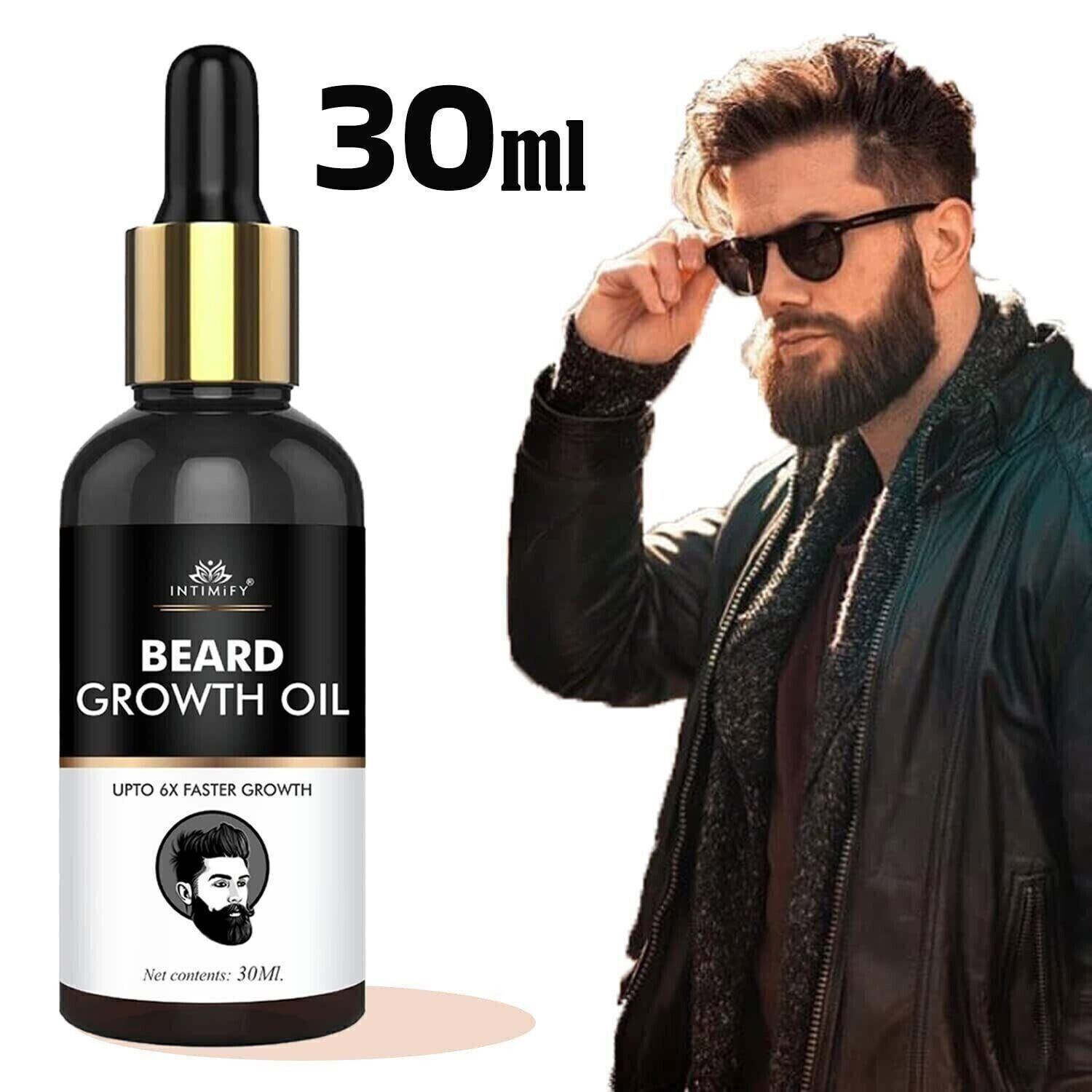 Growing Beard & Mustache Growth Oil 30ml | Pack of 1 | Free Shipping