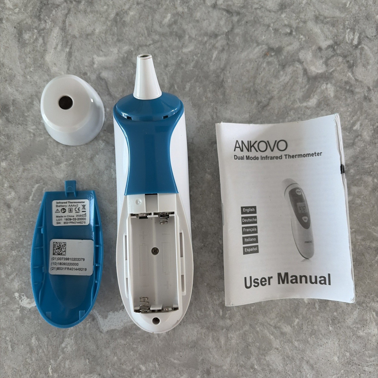 Infrared Thermometer Forehead and Ear