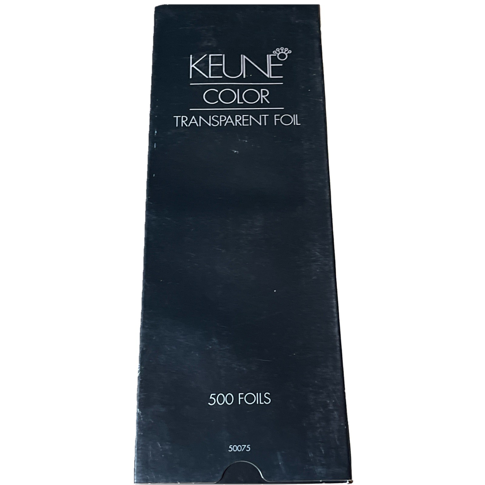 KEUNE COLOR TRANSPARENT FOIL 50075 RARE DISCONTINUED! DAMAGED BOXS NEW FOILS