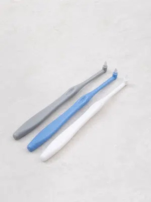 Small-Head Precision Toothbrush for Teeth, Gumline & Back Molars (3 pcs/12 pack)