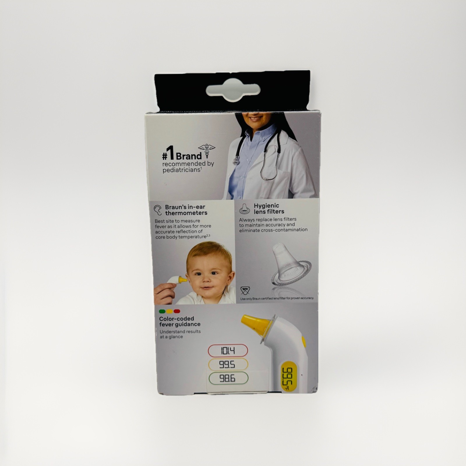 Braun IRT3515 ThermoScan 4 Ear Thermometer Box Damaged