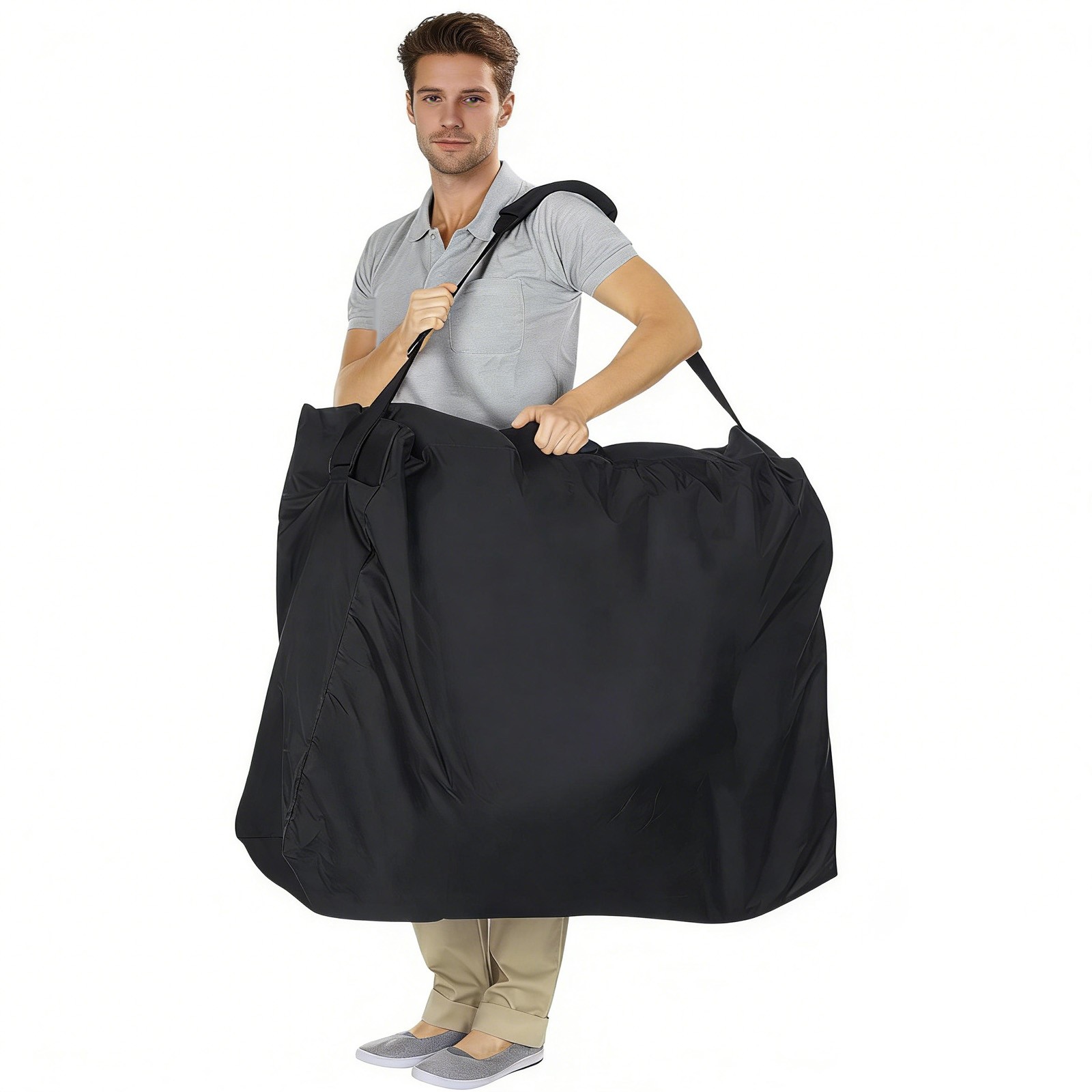 Wheelchair Bag, Wheelchair Storage Bag, Oxford Cloth Foldable Wheelchair Storage