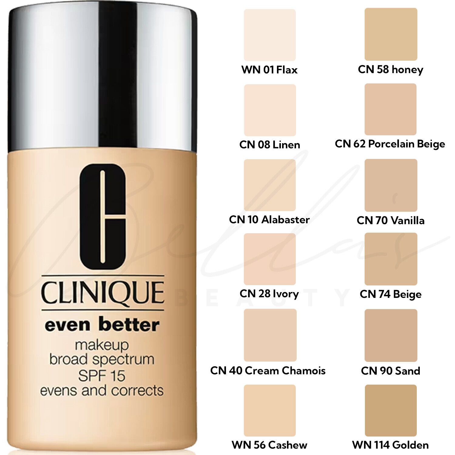 Clinique Even Better Makeup Broad Spectrum SPF 15 (Select Color) 1oz Foundation