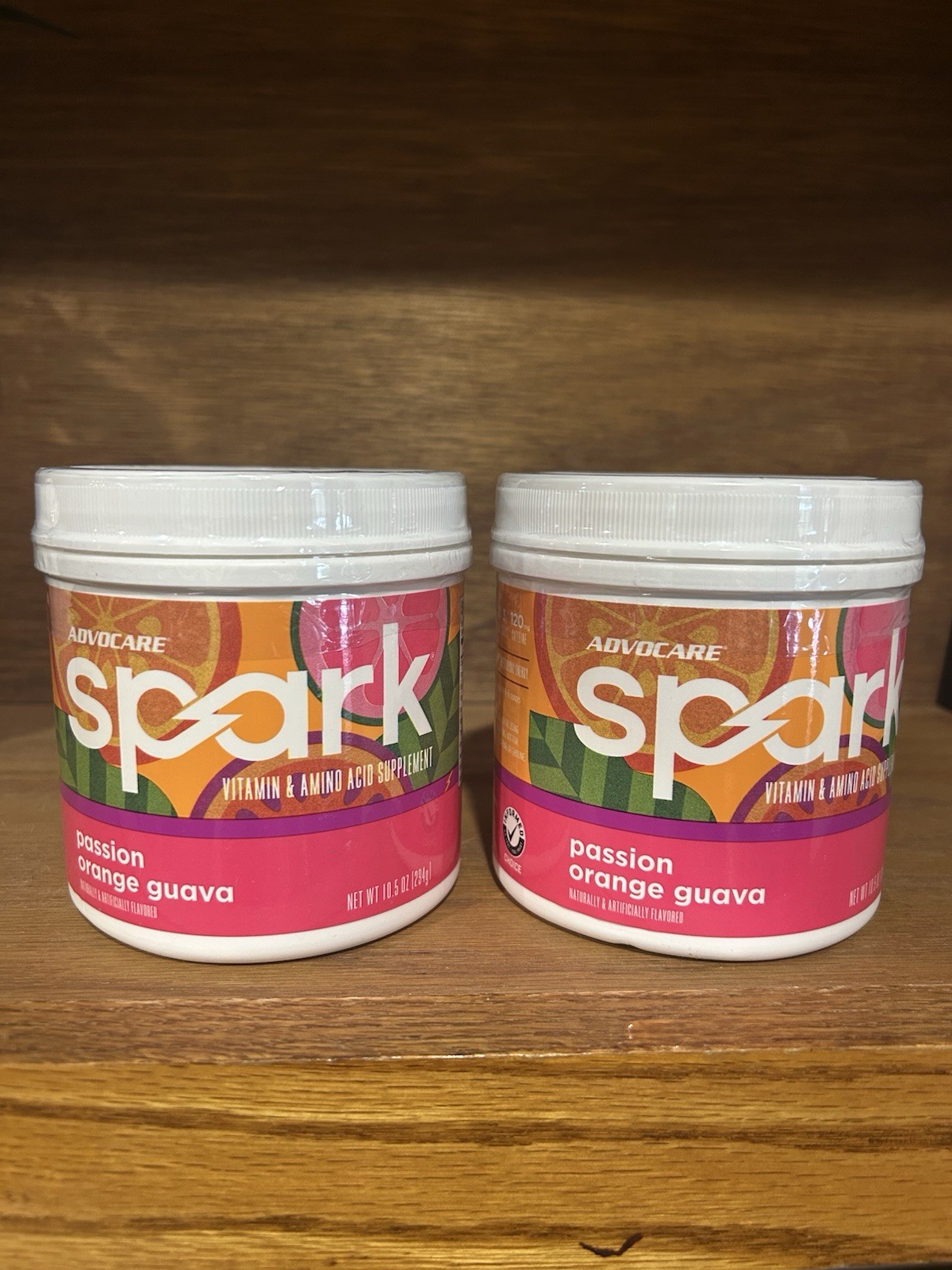 AdvoCare Spark Energy Drink Mix Passion Orange Guava (2) Pack