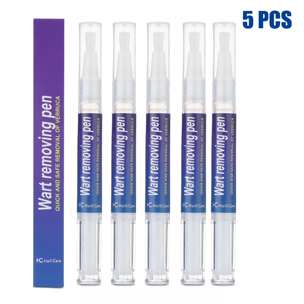 5/3Pack 12 Hours Wart Remover Pen Skin Tag Mole Foot Corn Eliminate Warts Unisex