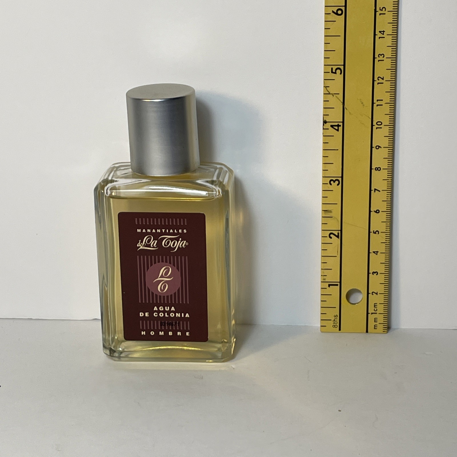 Manantiales De La Toja Eau De Cologne For Men Spain Hombre Older Label 1.7 oz 50