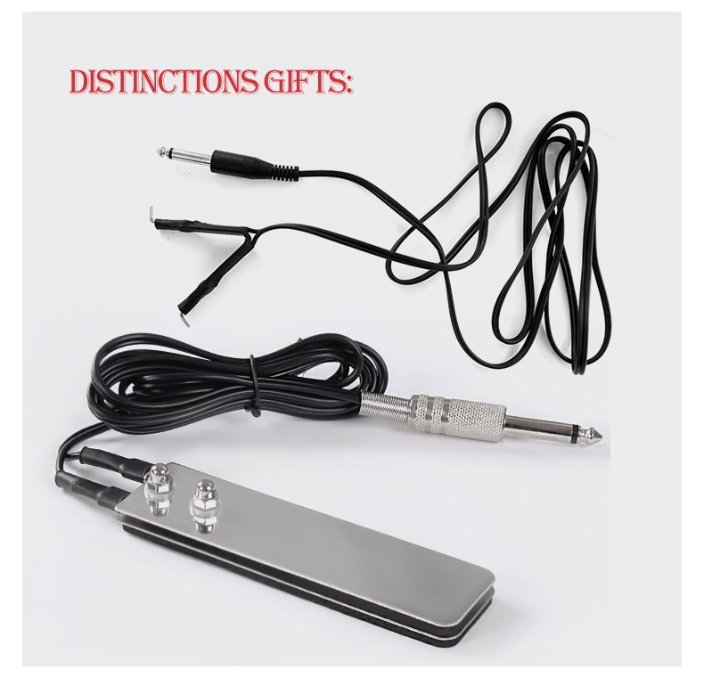 Mini Tattoo Digital Power Supply w/Padel and Clip cord