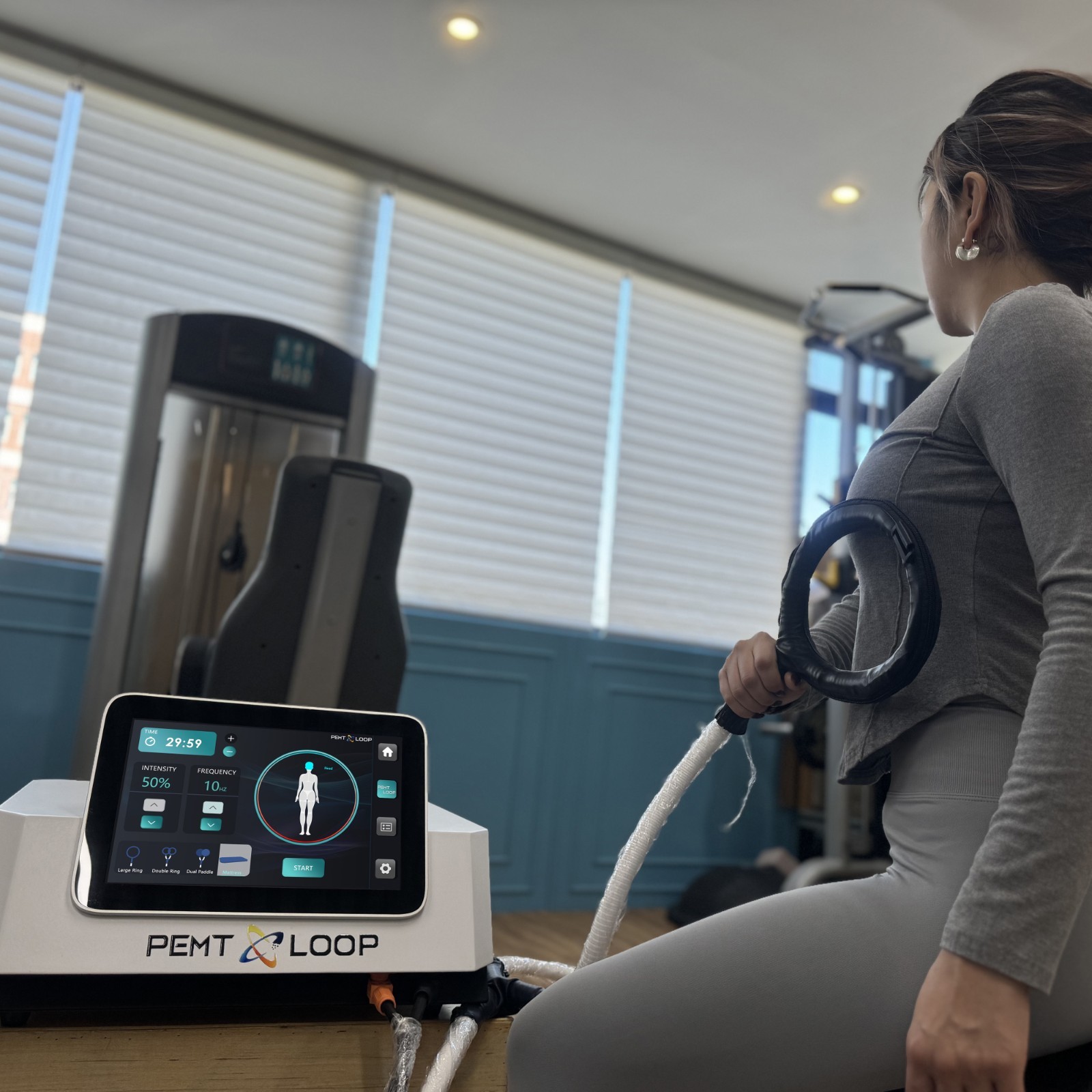 Pro Pemf Magnetic Physio Therapy Pmst Loop Pain Relief Rehabilitation Machine