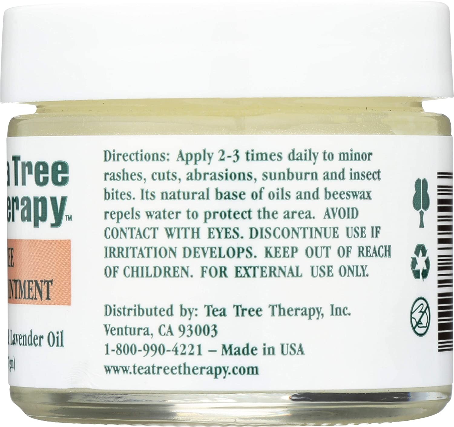 Tea Tree Therapy Tea Tree Oil Ointment, 2 Ounce