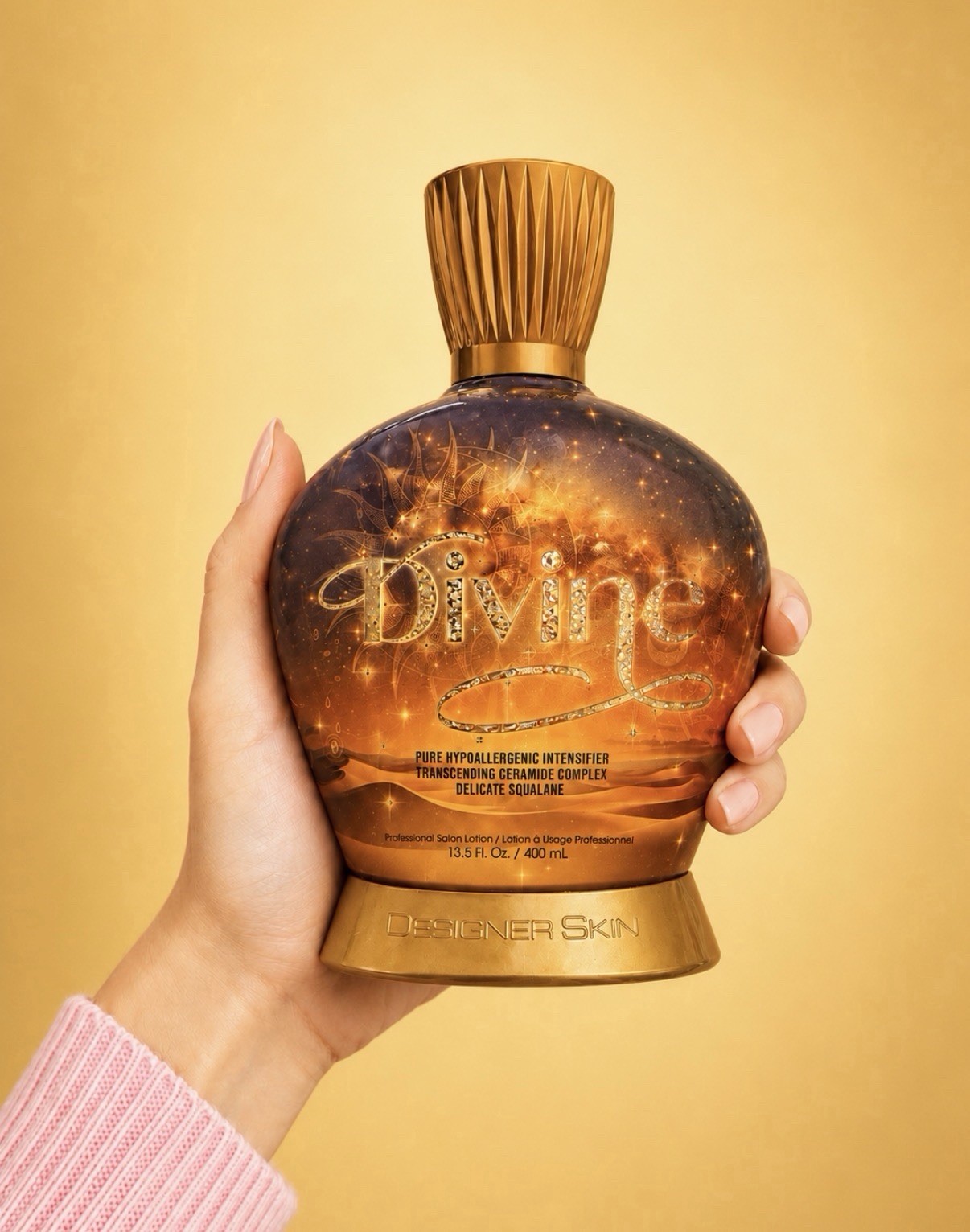 Designer Skin Divine Hypoallergenic Indoor Tanning Lotion Full Body 13.5 fl oz