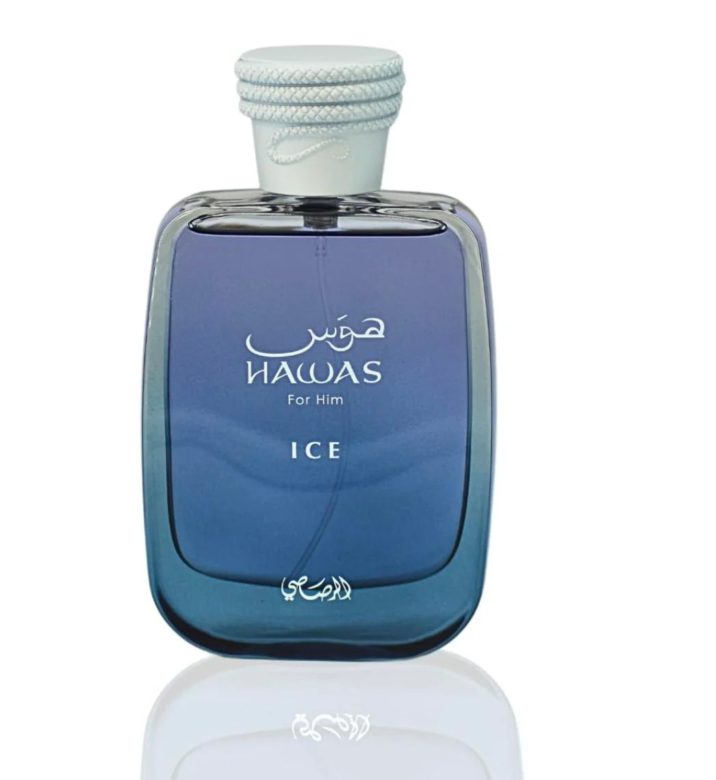 Hawas Ice Eau de Parfum 3.4 oz / 100 ml Spray for Men