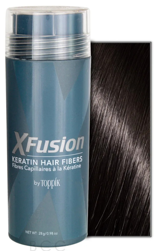 XFUSION Natural Keratin Hair Fibers 28g / 1oz – 9 Shades – Money Back Guarantee!