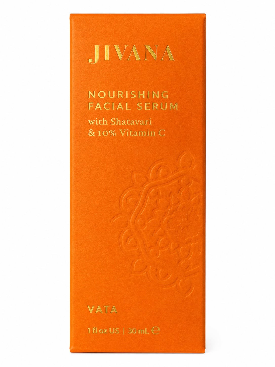 Jivana Vata Nourishing Facial Serum with Shatavari & 10% Vitamin C, 1 fl oz