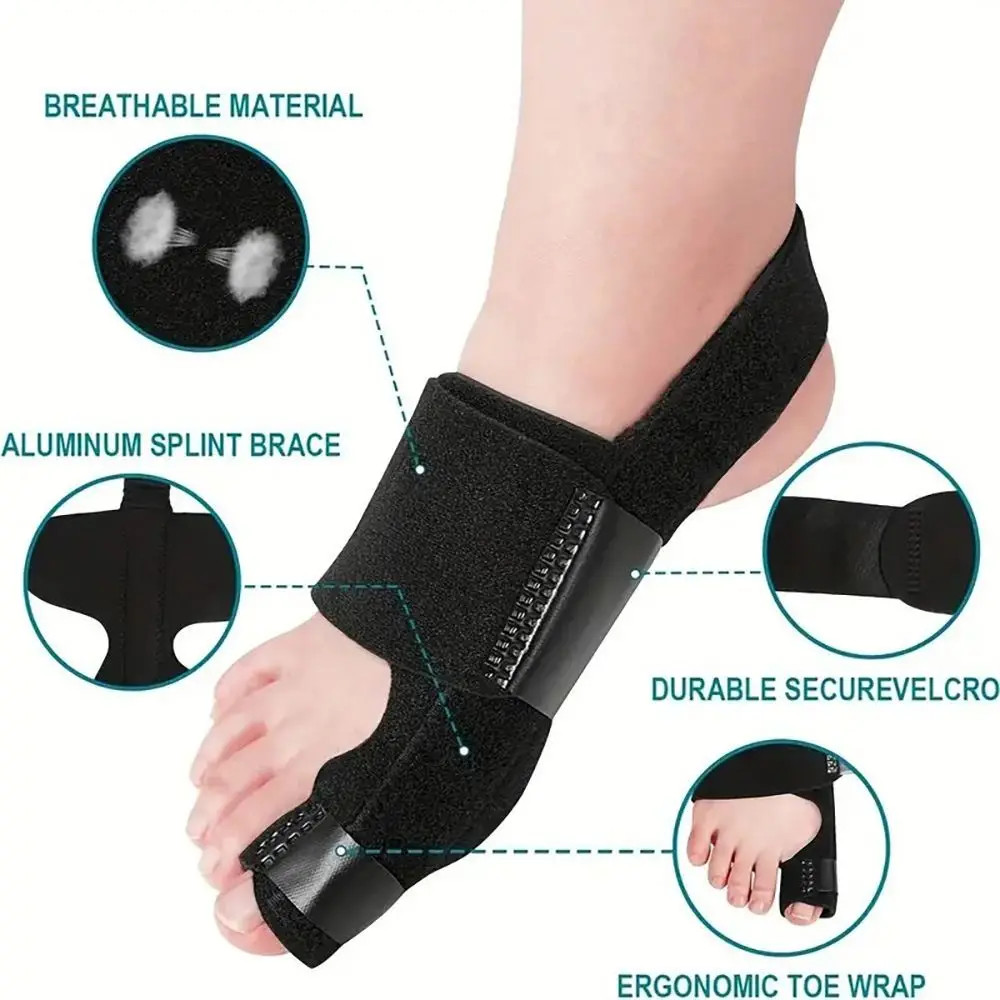 Ergonomic Bunion Corrector Strap Adjustable Reusable Toe Valgus