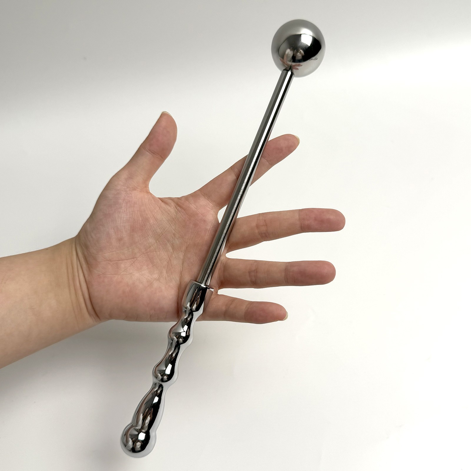 Round head Metal Multi-bead Handle Ball Handle 3 Sizes Available for Wellness