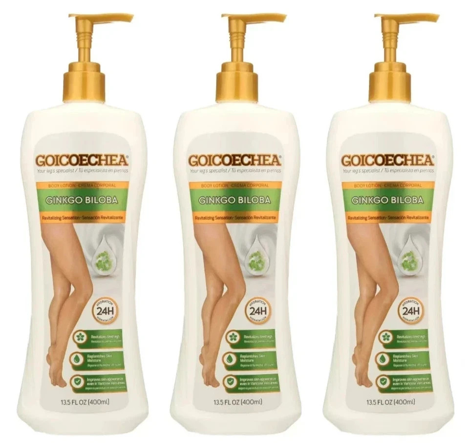 Goicoechea Body Lotion with Ginkgo Biloba