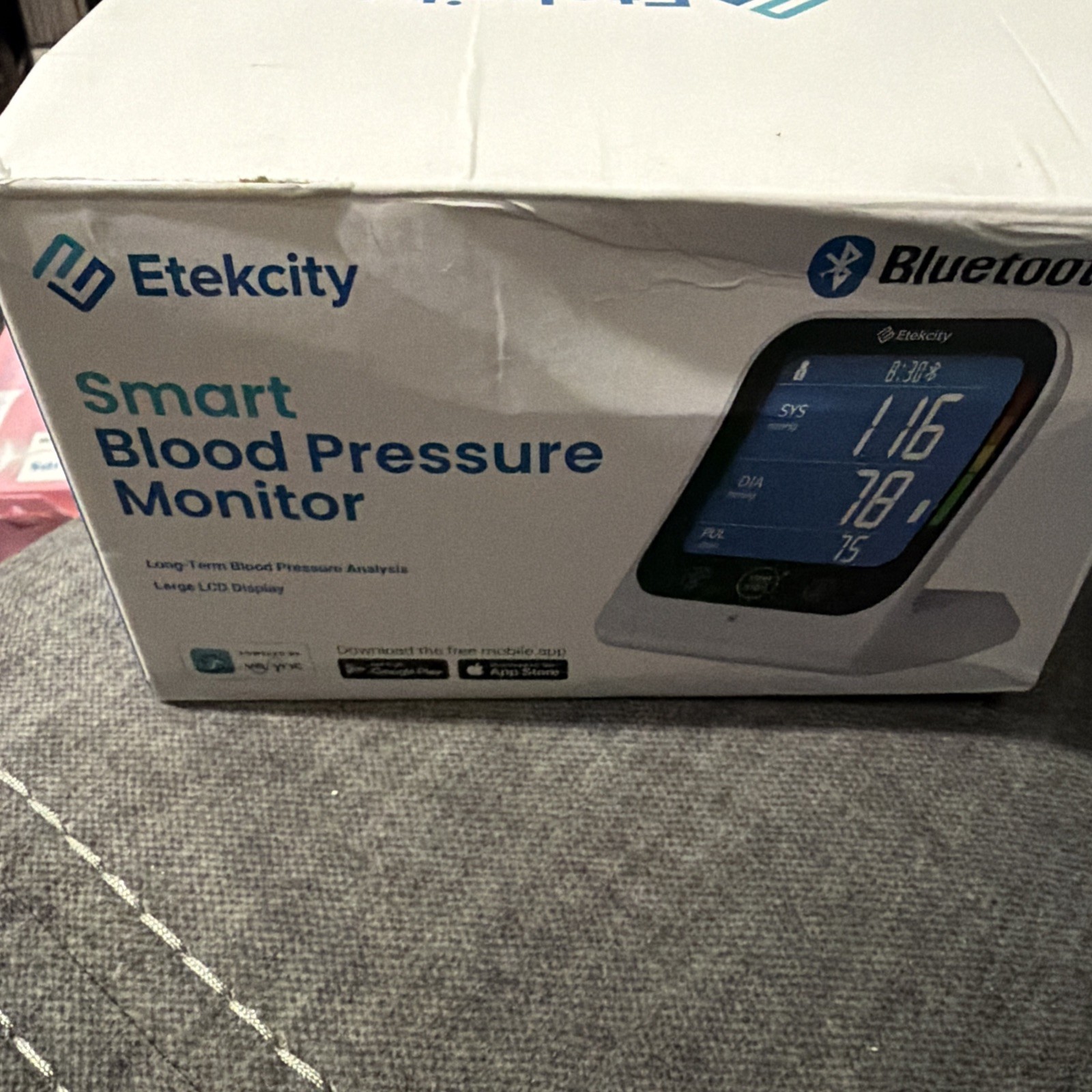 Etekcity Blood Pressure Monitor for Home – Cuff for Standard to Large Arms